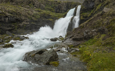 Waterfall in Iceland
