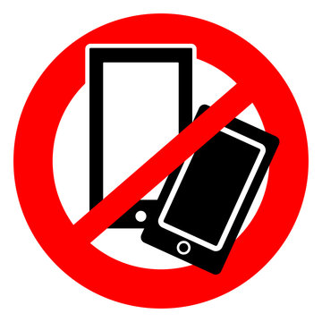 No mobile phones  symbol