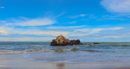 praia pedra mar