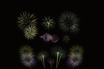 Fireworks night show in United Kingdom