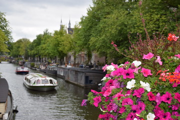 Fototapeta na wymiar Amsterdam, Pays-Bas