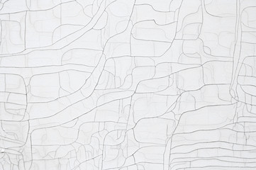 Сracked white paint texture