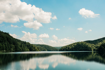Beautiful mountain lake.