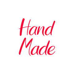 Hand made calligraphy