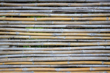 old bamboo fence background
