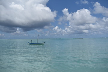 Obraz premium Maldives fishingboat