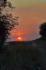 Naklejka premium Energie am Abend