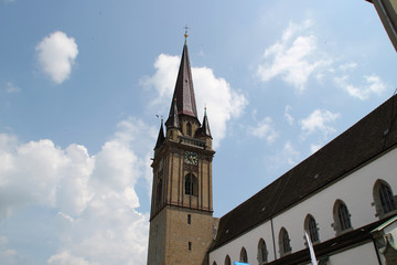 Fototapeta na wymiar Der Münster in Radolfzell