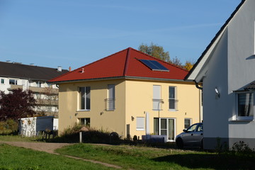Obraz premium Neubaugebiet