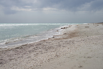 Каспий в тихий день