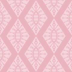 Abstract pink pattern with rhombus shapes. Vector. EPS 8