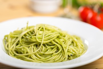 Fresh Linguine Pasta Meal