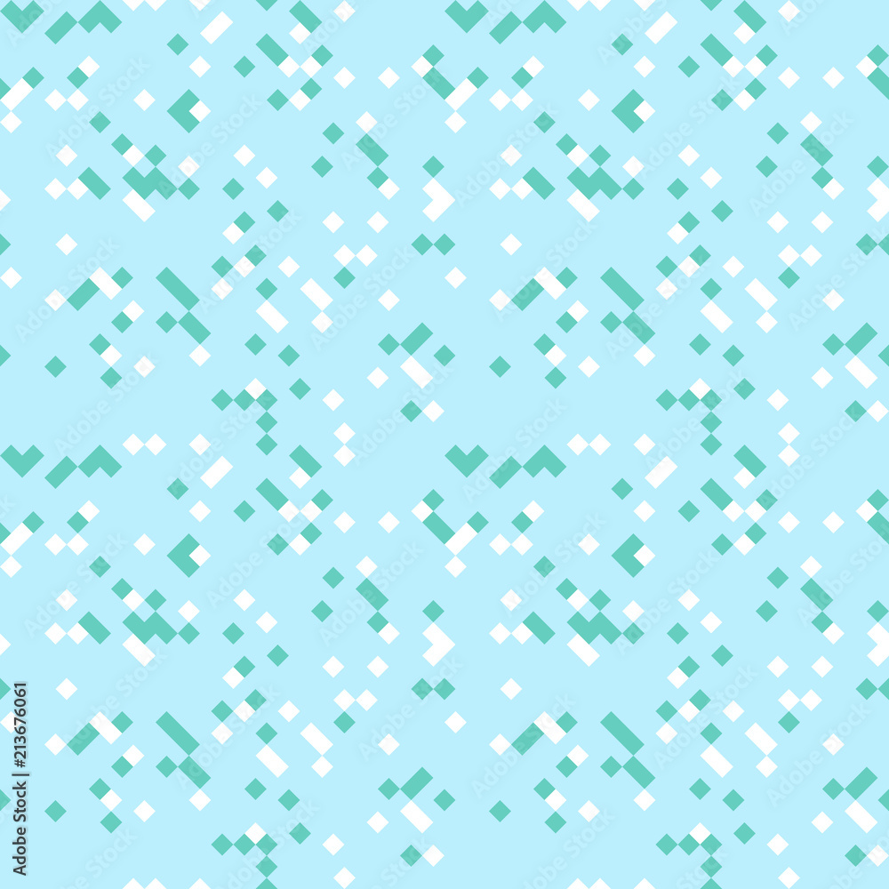Poster abstract seamless background with a squares pattern. optical illusion of the motion of geometric sha