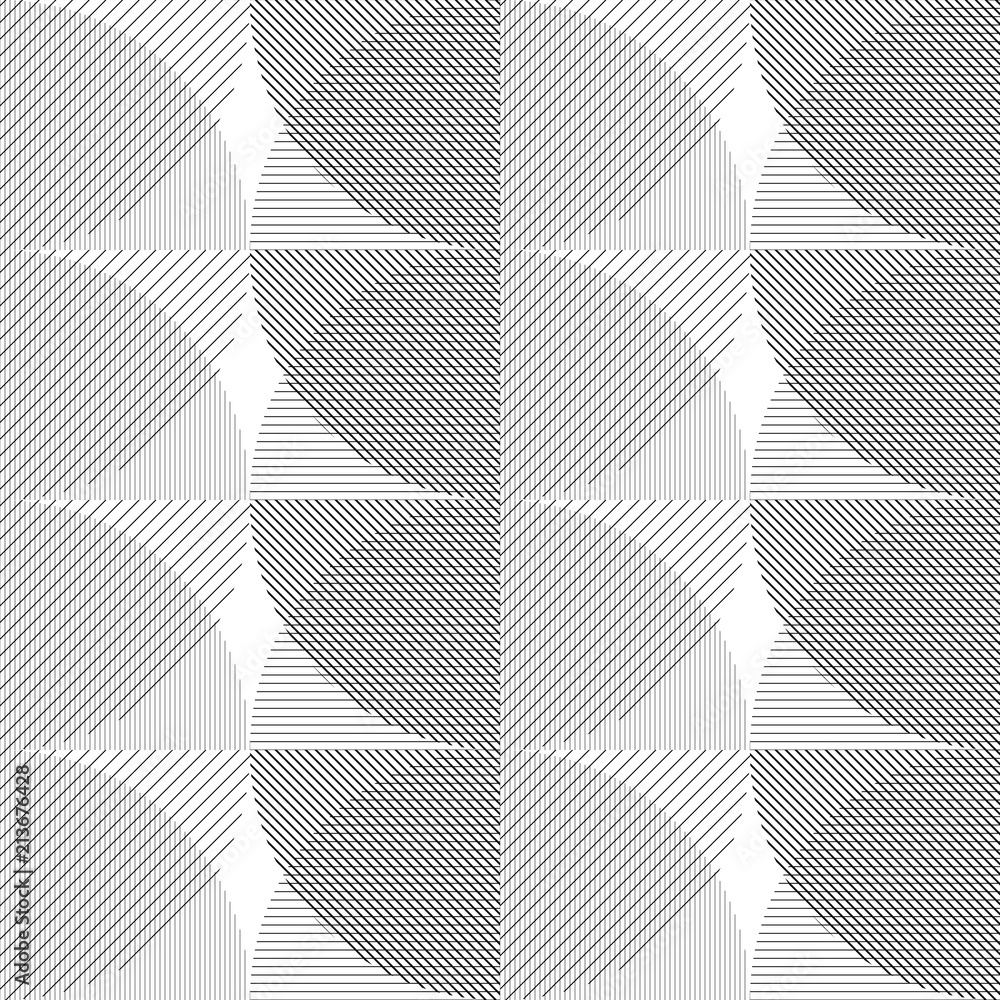 Poster abstract seamless background with a pattern of lines and circles. vector pattern from geometric shap