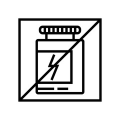 Pills icon vector sign and symbol isolated on white background, Pills logo concept