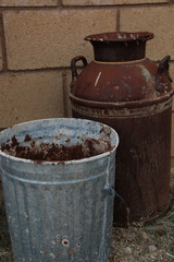Obraz premium Milk Can and Bucket 2