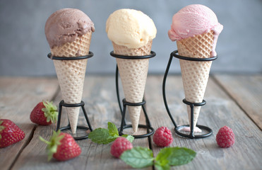Ice cream cones