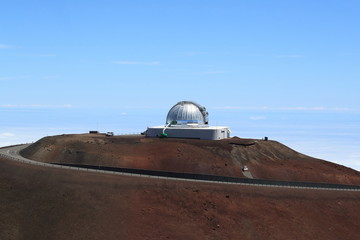 Mauna Kea telescopes , Big Island, Hawaii