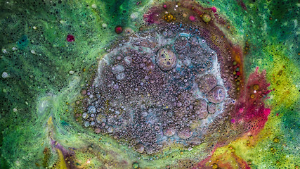 Papier peint - fond d'écran - mélange de peinture - ink design