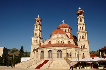 Cathédrale orthodoxe de Korça (Albanie)

