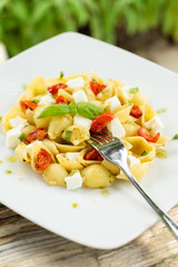 Pasta alla caprese, Mediterranean food