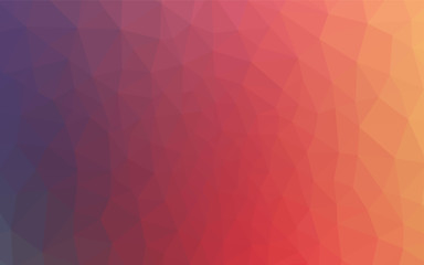 Obraz premium Light Red, Yellow vector shining triangular layout.