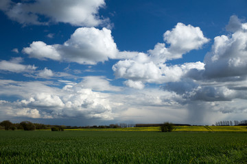 Rainstorm over Lincolnshire