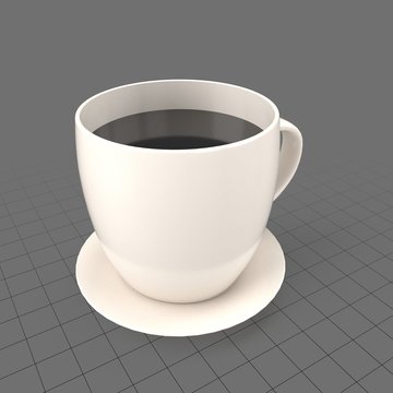 Full coffee cup