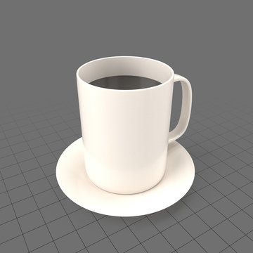 Full coffee mug