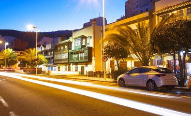 On the coastal avenue in Santa Cruz de La Palma, Canary Islands