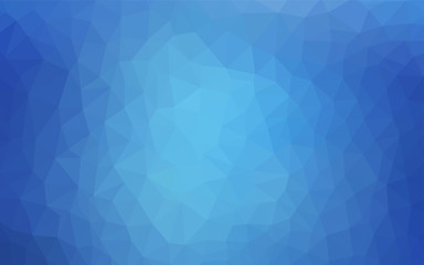 Obraz premium Light BLUE vector abstract polygonal template.