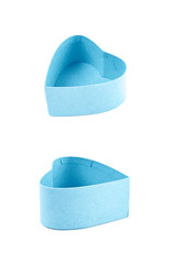 Paper gift box isolated