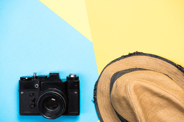 Vintage items related to travel and vacations