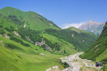 Fototapeta premium mountain landscapes of Georgia