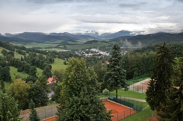 landscape Jeseniky,Czech republic, Europe