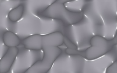 Graphic illustration - liquid pattern gray color. Modern abstract background. Design wallpaper. 3D illustration