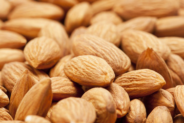 Almonds in group