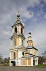 Fototapeta na wymiar Church of Theotokos of Kazan in Uglich. Yaroslavl oblast. Russia