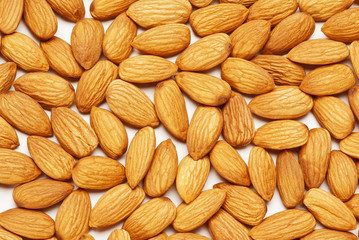 Almonds in group