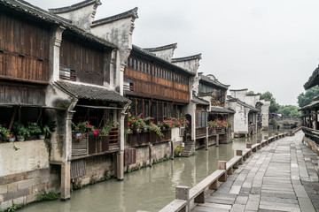 Obraz premium Wuzhen, a famous water town in China
