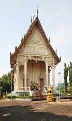 Wat Ket Ho or Wat Anuphat Kritdaram temple in Kathu. Phuket province. Thailand