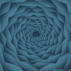 Psychology or fashion, a sample for printing. Black and white fractal background. Escher style. Images in the style of optical visual illusions - pop art.