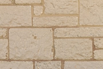 cream beige block brick wall