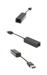 Usb to ethernet connector isolated