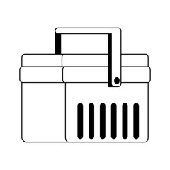 Handle cooler isolated vector illustration graphic design