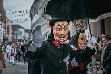 n a r r e n z u n f t - h o r b - a m - n e c k a r - narrenzunft horb am neckar - fastnacht umzug...