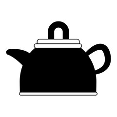 Kettle kitchen utensil vector illustration graphic design