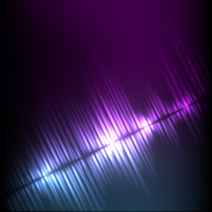 Obraz premium Blue-purple diagonal wave abstract equalizer background. EPS10 vector.