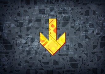 Download arrow icon black background
