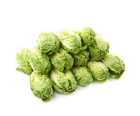 Little gem salat isolated